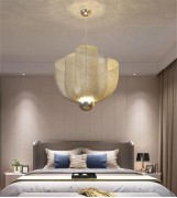 Светильник SPFD-6135 ЗОЛОТО D600/H1200/1/LED/8W/4500K CHECK