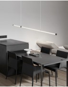 Светильник DZN-33632 ЧЕРНЫЙ D1200*40/H1200/1/LED/28W/3000-6500K RELIEF