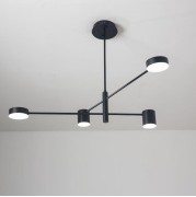 Светильник DZN1-6-118 ЧЕРНЫЙ D1050/H170/4/LED/20W/4000-4500K (1)