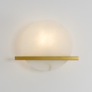 Светильник настенный ElegantLight DZN-12253 ЗОЛОТАЯ БРОНЗА + БЕЛЫЙ МРАМОР ` D300*250/H100/1/E14/40W RIKEN 23-12 VST