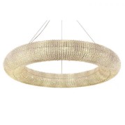 Светильник DZN-8198 GOLD/ЗОЛОТО D1000*180/H1500/12/G9/40W BAND