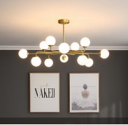 Светильник DZN1-2-96 ЗОЛОТО D1100*300/H800/12/G9/40W