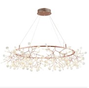 Светильник DZN-33700 Сhampagne Gold LED (0.3W*162pcs) D125*H30 cm COIN