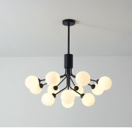 Светильник DZN1-2-52 ЧЕРНЫЙ D750*450/H950/12/G9/40W