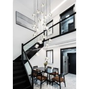 Светильник DZN-34013 ХРОМ ` D500/H2500/20/LED/60W/4500K CASCADE4