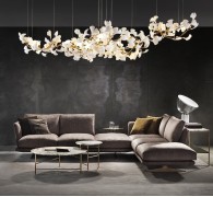 Светильник DZN-34015 БРОНЗА D2000*300/H1500/12/G9/30W BIG PROJECT