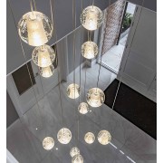 Светильник DZN-36967 ХРОМ ` D500/H3000/20/LED/60W/4500K CASCADE2