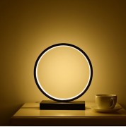 Светильник настольная лампа DZN-11111 ЧЕРНЫЙ D300/H320/1/LED/16W/2800-6500K