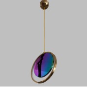 Светильник ElegantLight DZN-11121 БРОНЗА D200/H800/1/LED/5W/4000K BROOKLYN