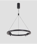 Светильник подвесной ElegantLight DZN-8222 BLACK D650/H1200/12+4/LED/48W/3000K 22-10 VISION