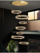 Светильник подвесной ElegantLight DZN-8234 GOLD/ЗОЛОТО 