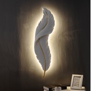 Светильник DZN-6501 БЕЛЫЙ+ЗОЛОТО ` D900*240/H100/1/LED/24W/4000K MILANO 24-12