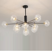 Светильник DZN1-6-83 ЧЕРНЫЙ D1000/H740/10/G9/40W/Breath