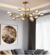 Светильник DZN1-6-164 БРОНЗА D1050/H450/15/G9/40W