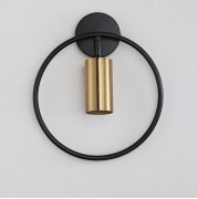 Светильник DZN-45096 ЧЕРНЫЙ + БРОНЗА D280*330/H100/1/G10/50W TOKEN