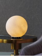 Светильник настольный DZN-45098 БЕЛЫЙ АКРИЛ D300/H1200/1/E27/15W MOON-LAMP