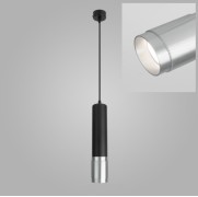 Светильник SPF-4106 SILVER+BK/СЕРЕБРО+ЧЕРНЫЙ D60/H375/1/GU10/50W SPF13-1