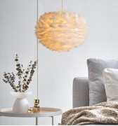 Светильник DZN-31416 БЕЛЫЙ D500/H400/1/E27/60W PLUME