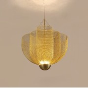 Светильник SPFD-46093 ЗОЛОТО D600/H1200/1/LED/8W/3000K CHECK