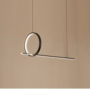 Светильник DZN1-34212 ЧЁРНЫЙ D800*250/H1200/2/LED/24W/4500K