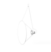 Светильник DZN-12425 БЕЛЫЙ + БЕЛЫЙ ЭКРАН D500/H1500/1/LED/5W/4500K