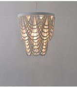 Светильник DZN-12431 БЕЛЫЙ + БЕЛОЕ ДЕРЕВО 