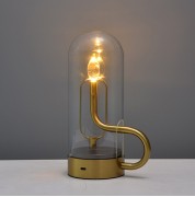 Светильник DZN-12475 БРОНЗА D100/H170/1/LED/3W/2800K