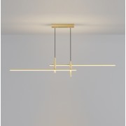 Светильник DZN-55210 ЗОЛОТО ` D1200/H1500/2+2/LED+GU10/.W/4000K DANTE