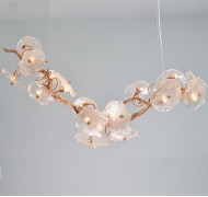 Светильник DZN-36125 БРОНЗА D1500*600/H1500/16/G9/90W NENUFAR LOTOS