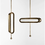 Светильник DZN3-1-17 BRONZE/БРОНЗА D350/H65/2/LED/20W