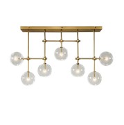 Светильник DZN-35686 БРОНЗА D1500/H810/7/G4/20W DIVER