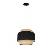 Светильник DZN-13467 ЧЕРНЫЙ / КОРИЧНЕВЫЙ 