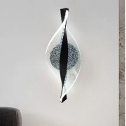 Светильник настенный DZN-13500 ЧЕРНЫЙ ` D350/H140/1/LED/6W/4000K звёздное небо SPRAY2 24-09