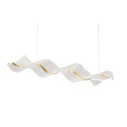 Светильник подвесной ElegantLight DZN-13502 ЗОЛОТО ` D1500*300/H1500/1/LED/80+80W звёздное небо SPRAY 24-09