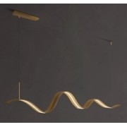 Светильник подвесной ElegantLight DZN-11314 БРОНЗА D1500/H200+2000/1/LED/25W/4500K ZEUS 24-03