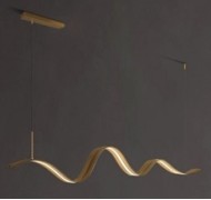 Светильник подвесной ElegantLight DZN-11314 БРОНЗА D1500/H200+2000/1/LED/25W/4500K ZEUS 24-03