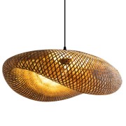 Светильник DZN-13616 РОТАНГ ` D600*300/H1500/1/E27/40W RATTAN WABI-SABI
