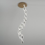 Светильник DZN-21717 ЗОЛОТО D400/H3000/9/LED/./4000K звёздное небо D120/H300 SPRAY2 25-03